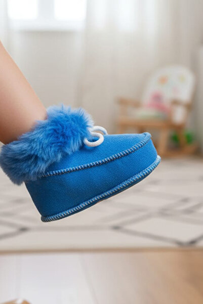 CEYDA SHOES KREŞ,BEBEK,ÇOCUK, HAKİKİ DERİ, YUMUŞAK, KAYMAZ TABAN, KÜRKLÜ EV BOTU,PANDUF,PATİK
