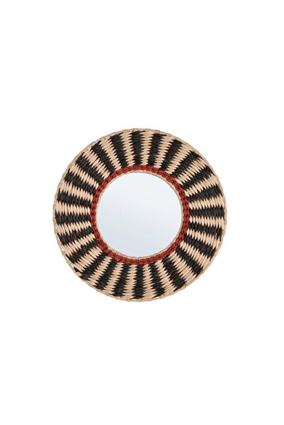 Bizzotto Oglindă țesută Namibia Roșu Negru D40 -