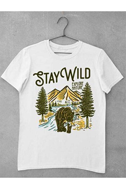GRIZZLY SHOP.RO Tricou Femei Stay Wild and Explore