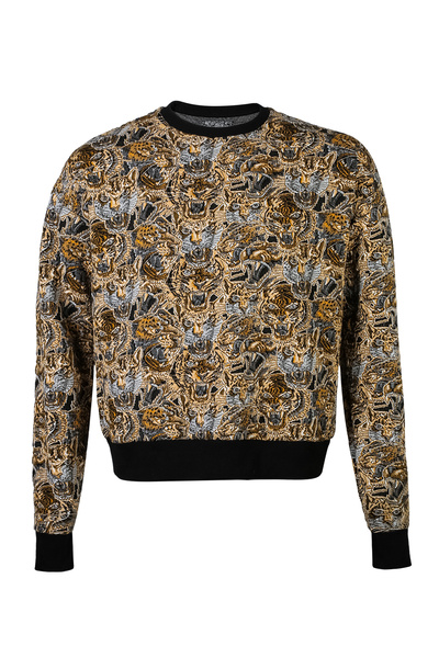 El dueno Classico Series Dorado Gold-Black Old School Streetwear Unisex Sweatshirt