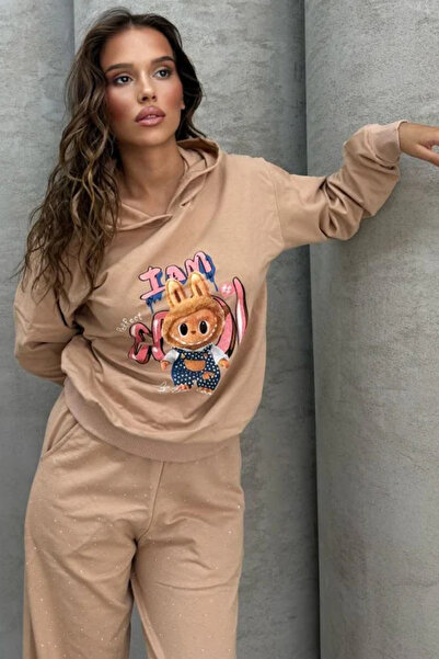 Welike Women's tracksuit with I Am Cool applications