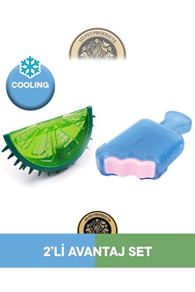 M-PETS فريسكو المبرد وليمون التبريد - مبرد قابل للتجميد لتنظيف أسنان الكلاب -...