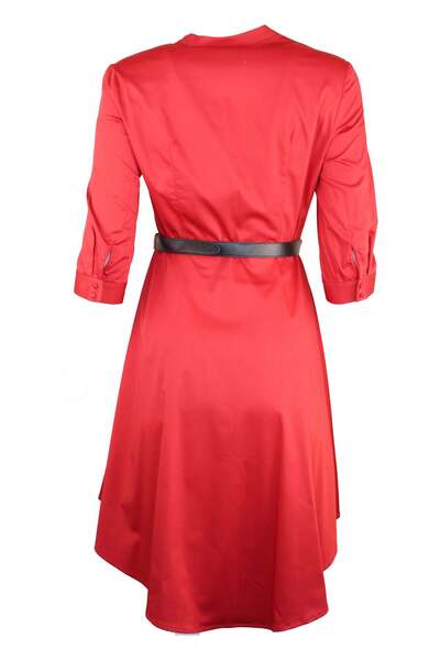 ONLY Royalty Red Dress - M, Red, 97% Cotton 3% Spandex
