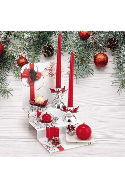 Moda Argenti Suport de lumânare Natale din argint