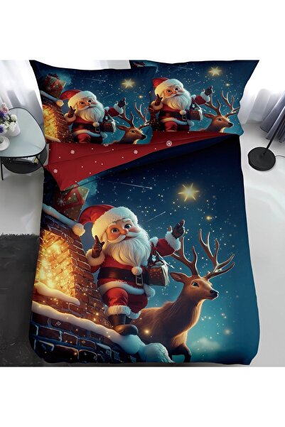 naniland.ro Christmas bed linen for one person 4 pieces Velvique CR058