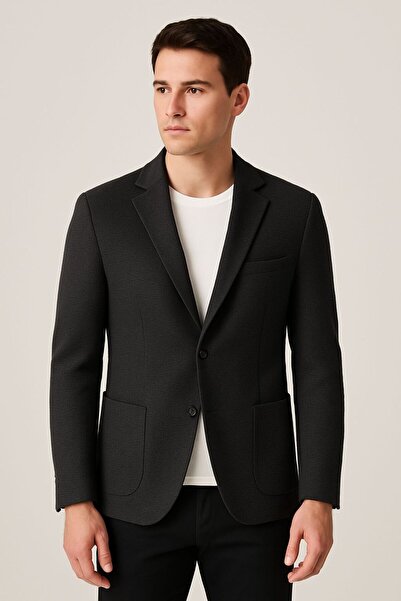 APARTRO Mono Collar Double Slit Single Jacket