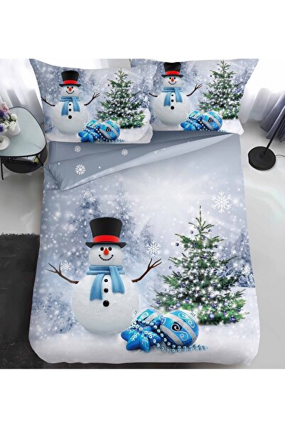 naniland.ro Christmas bed linen for one person 4 pieces Glacier CR055