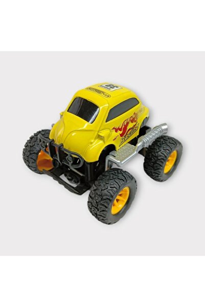 HAYAT STORE Pull Drop Cross Buggy Car - Yellow (Lisinya)