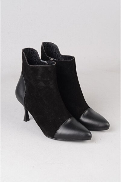 SEÇ KUNDURA SEÇ 1063 CIZME DE FEMEI CU TACĂ DIN PIELE AUTENTICĂ (Înălțimea to...