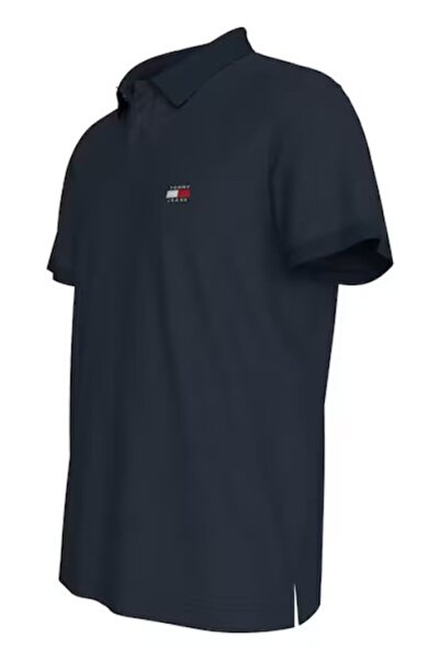 Tommy Jeans - Men's polo shirt, 100% cotton, navy, L INTL