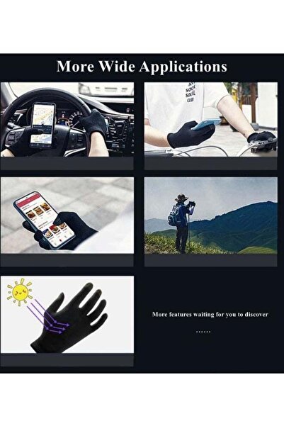 Generic Touchscreen Gaming Gloves - Anti-Sweat Breathable Seamless Gloves for Mobile & Tablet