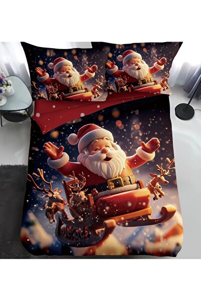 naniland.ro Christmas bed linen for one person 4 pieces Snow CR047