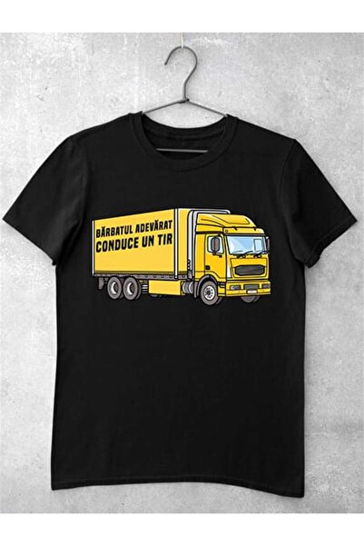 GRIZZLY SHOP.RO Tricou Femei Bărbatul Adevărat Conduce un TIR