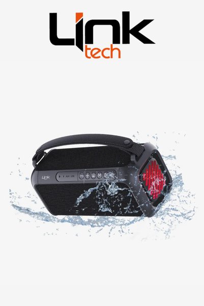 Linktech M416 Premium RGB Işıklı IPX5 Sertifikalı Suya Karşı Dayanıklı 30W Bluetooth Hoparlör