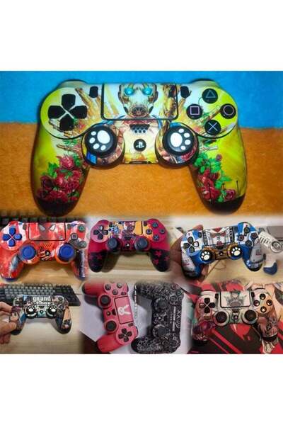 Generic For PS4 Handle Protector Sticker (Transparent Protective Film)