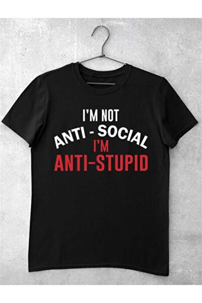 GRIZZLY SHOP.RO Tricou Femei Im Anti Stupid