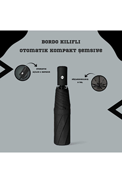 almital mobilya aksesuarları furniture accessories Julianna Siyah Şemsiye Oto...