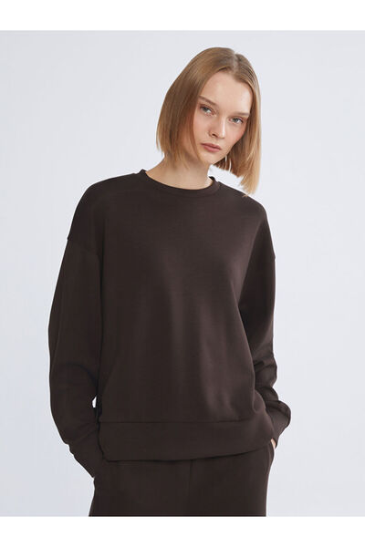 LC Waikiki Hanorac oversize pentru damă cu gât crew