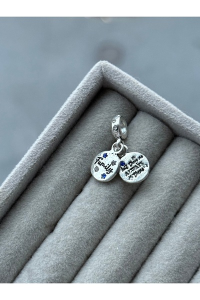 asaf Family mavi charm | asafacccessory