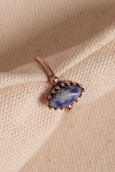 Süspüs Accessories Sodalite Adjustable Authentic Copper Ring