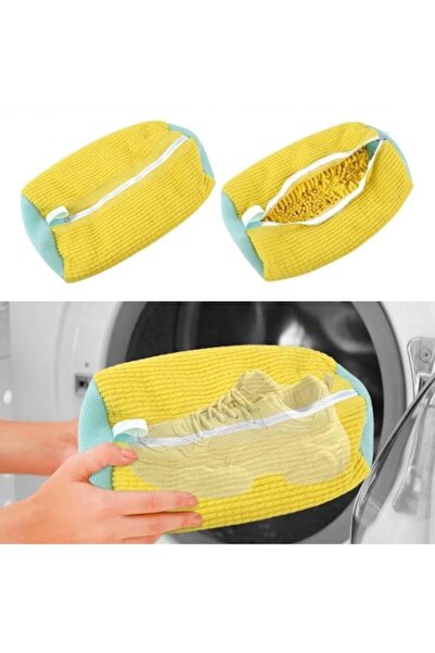 Trendily Set de 2 saci reutilizabili pentru spălatul încălțămintei