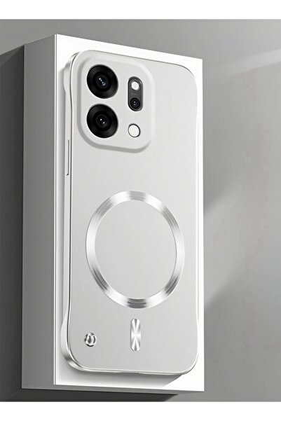 Generic جراب Oppo Reno 14 5G، خفيف الوزن للغاية، بدون حواف، غطاء Oppo Reno 14 بدون حواف مغناطيسية