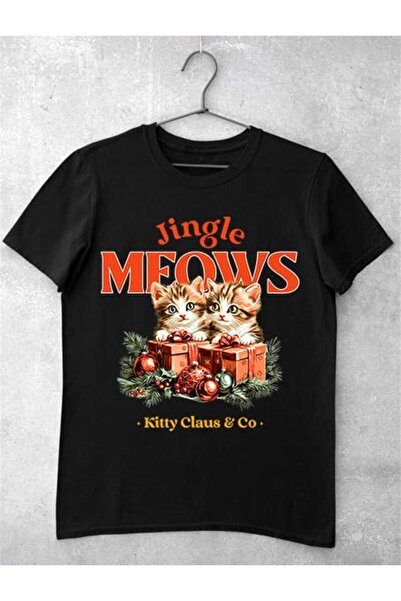 GRIZZLY SHOP.RO Tricou Femei Craciun Pisici Jingle Meows