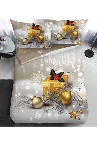 naniland.ro Christmas bed linen for one person 4 pieces Nivara CR066