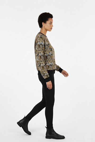 El dueno Classico Series Dorado Gold-Black Old School Streetwear Unisex Sweatshirt