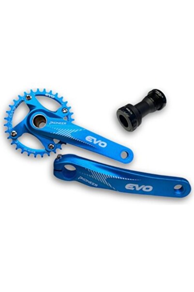 Genel Markalar EVO 32T Mavi Hollowtech Göbek Tek Yaprak Aynakol