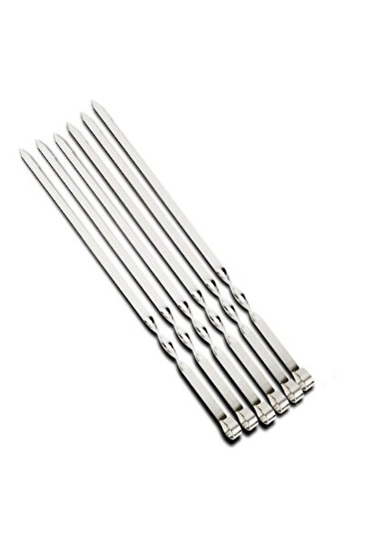 RABY Set of 6 grill skewers 58 x 1.4 cm, metal