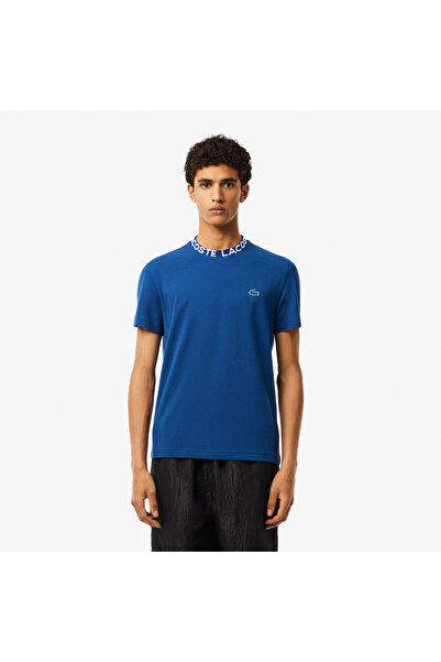 Lacoste Active Erkek Regular Fit Bisiklet Yaka Mavi T-Shirt