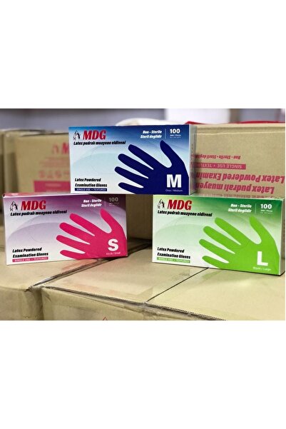 MDG Blue Nitrile Examination Gloves 20 Boxes Powder Free - Large Size