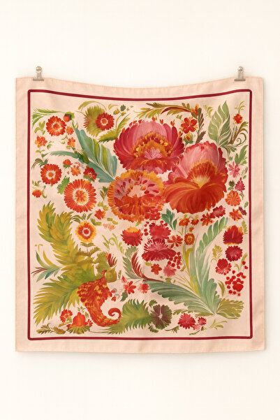 AGAPI Scarf Floral Patterned Bandana Scarf