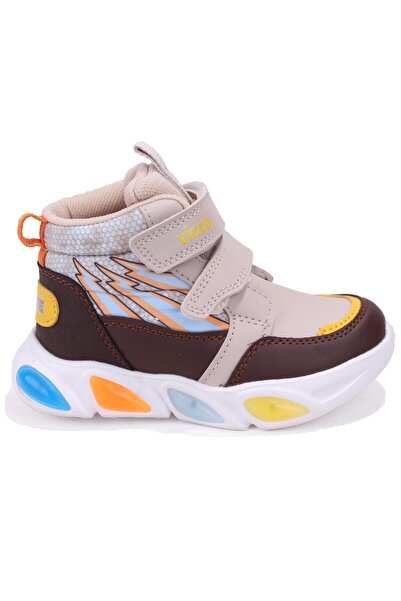 Vicco David Children's Double Velcro Lighted Lightweight Sports Boots 946.25K.420