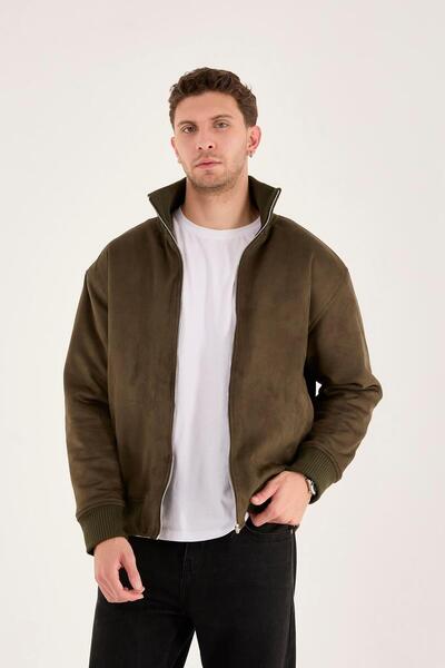 Rocqerx X-2021 Ribbed Quilted Suede Coat