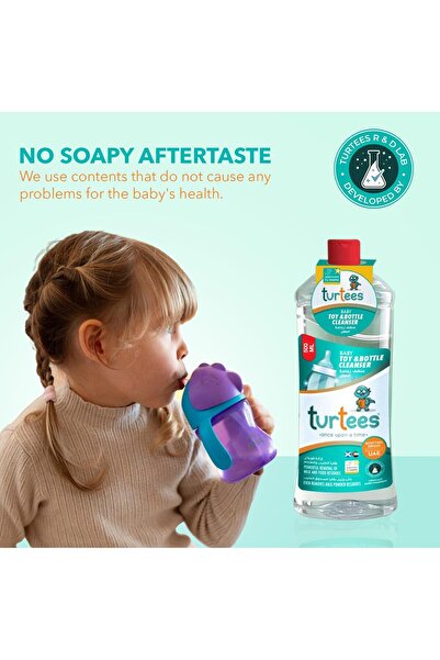turtees Baby bottle and toy cleanser 500 ML (3, 500 ML)