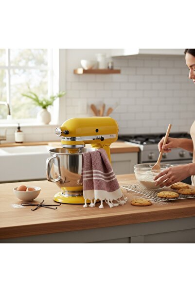 DNRYSL High Absorbent Cotton Kitchen Hand Towel 30X50 Cm.