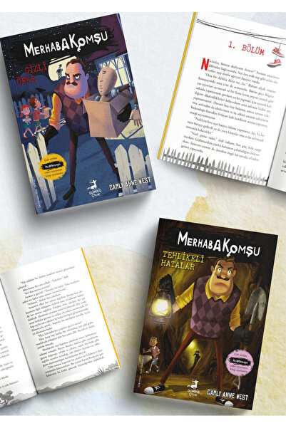 OLİMPOS ÇOCUK Merhaba Komşu 4. ve 5. Kitap (Gizli Öfke - Tehlikeli Hatalar 2 ...