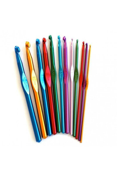 Gerenic سنارة كروشيه معدن مقاس 8 ملم