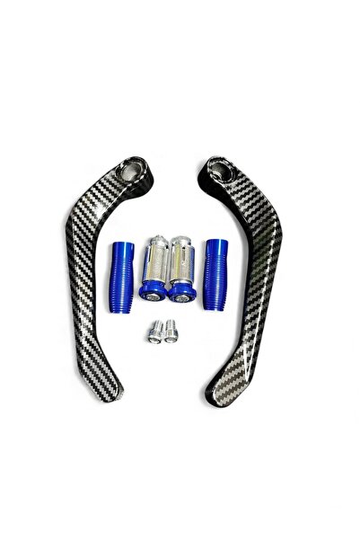 MOTORKİT MK MOTOSİKLET MANET KORUMA KARBON MAVİ - UNİVERSAL - PCX - DİO