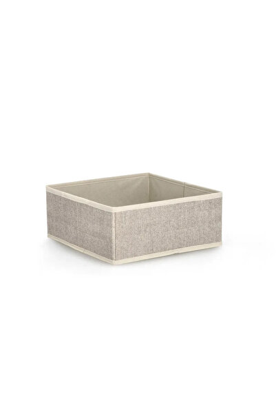 Bizzotto Tidy Beige Storage Box 28x28