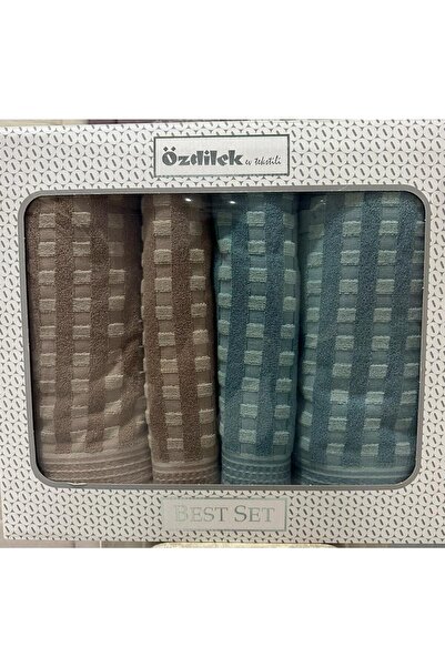 Özdilek Plus Petrol - Bež najbolji set za hamam