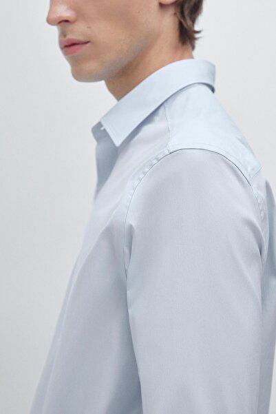 Massimo Dutti Slim fit streç gömlek