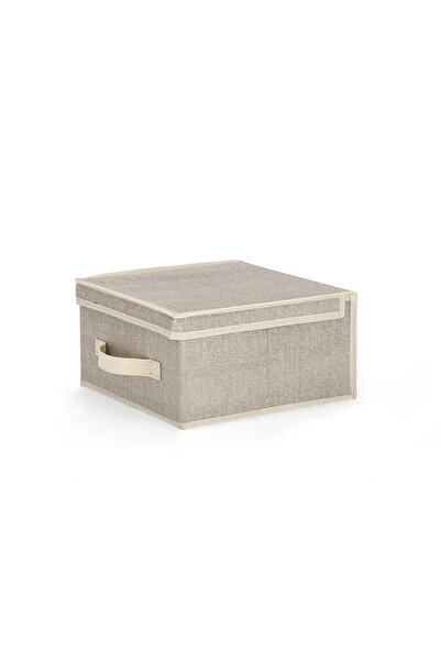 Bizzotto Tidy Beige Storage Box 30x30