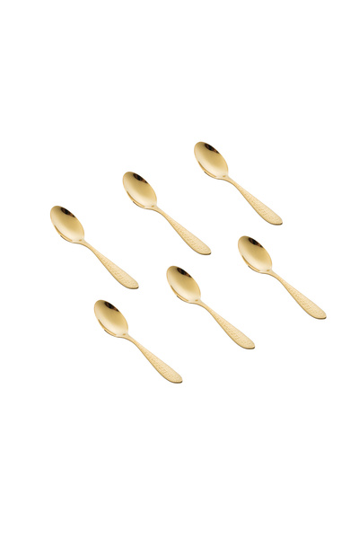 ABAREEK 30-piece gold-colored stainless steel cutlery set