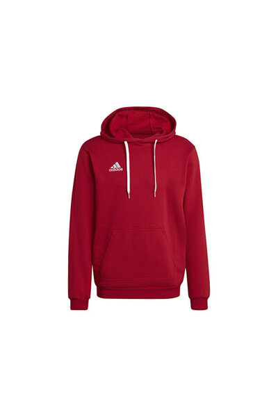 adidas Entrada 22 Sweat Hoodie Men's Football Sweatshirts H57514 Red