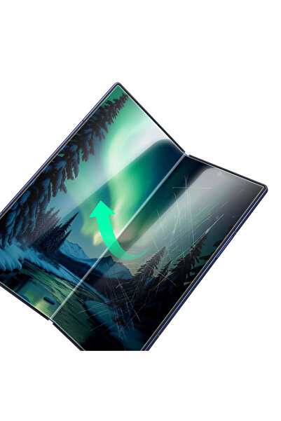 Green Lion حزمة حماية قابلة للطي لجهاز Z Fold 7 - شفافة