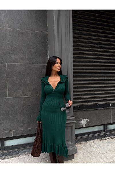 kenza'a Λεπτομέρεια στο γιακά και τα κουμπιά