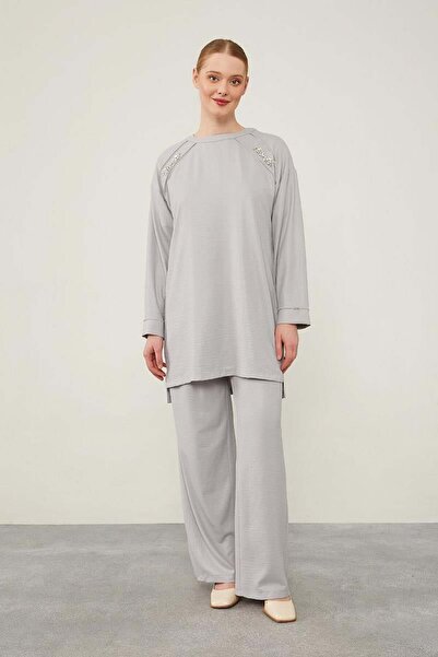 Levidor Σετ τουνίκ με πέτρινη λεπτομέρεια